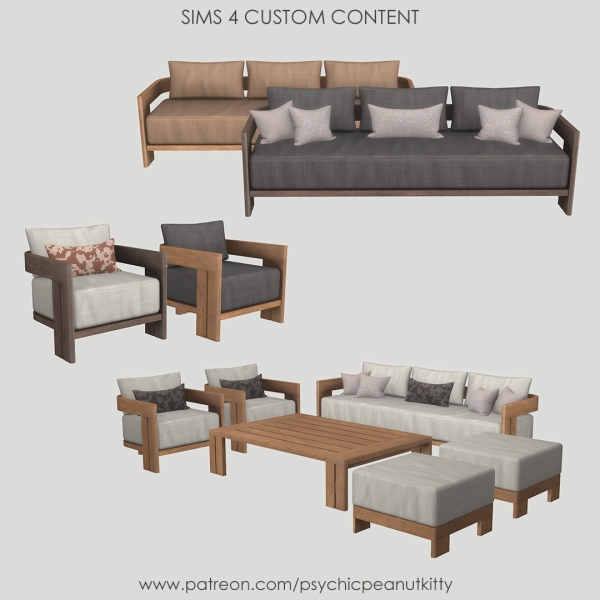 Alpha July Outdoor by psychicpeanutkitty - The Sims 4 Custom Content