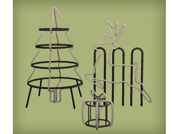 Littledica Holidays 2020 Lights for - The Sims 2 Custom Content