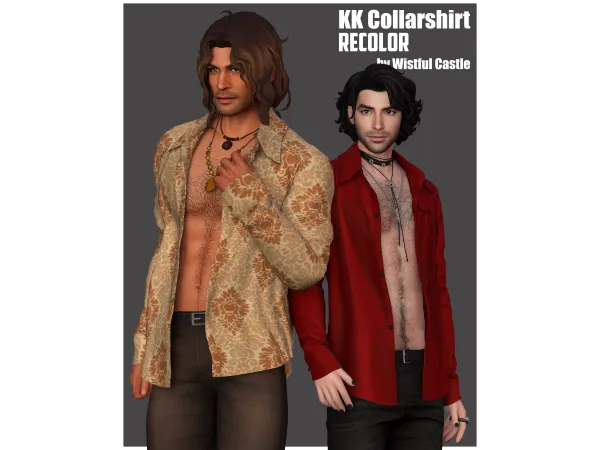 KK Collarshirt Recolor by wistfulcastle
