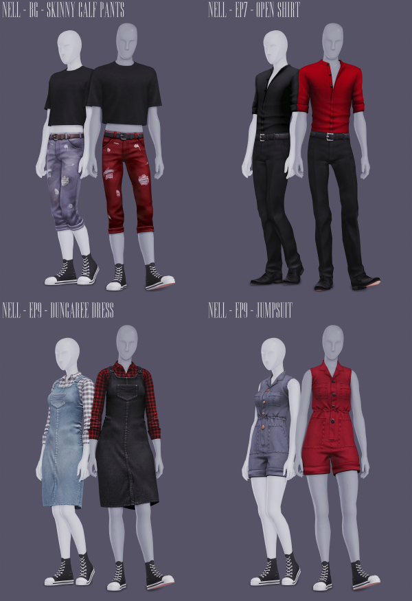 Maxis Match EAs Retextures (Part 1) Remake by simsfinds - The Sims 4 Custom Content