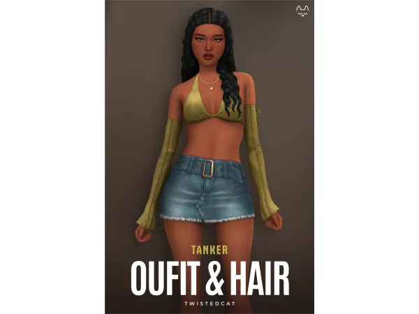 Maxis Match Tanker Set(Download) by TwistedCat - The Sims 4 Custom Content