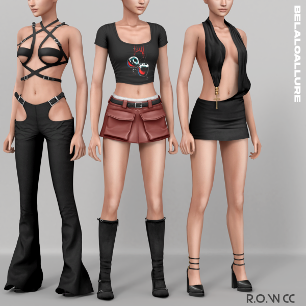 Alpha Belaloallure_ROW collection by simsfinds - The Sims 4 Custom Content