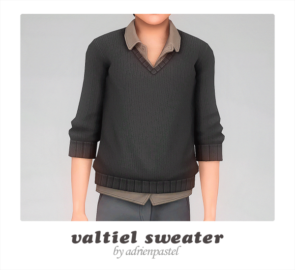 Maxis Match Valtiel Sweater Pants (Kids) by simsfinds - The Sims 4 Custom Content