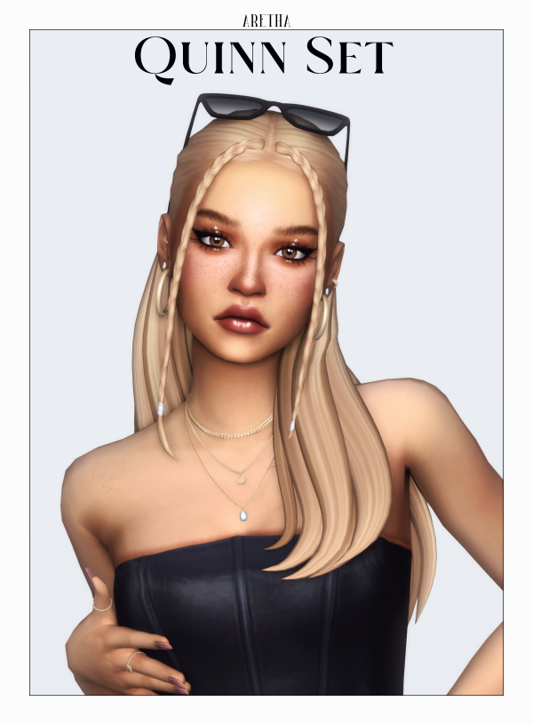 Maxis Match quinn set by simsfinds - The Sims 4 Custom Content