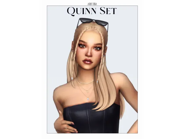 Maxis Match quinn set by arethabee - The Sims 4 Custom Content