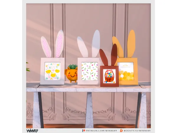 Alpha Easter 2024 Free gift by Winner9 - The Sims 4 Custom Content