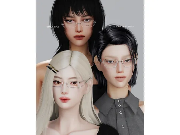 SIMS4 Glasses // 2024 #14