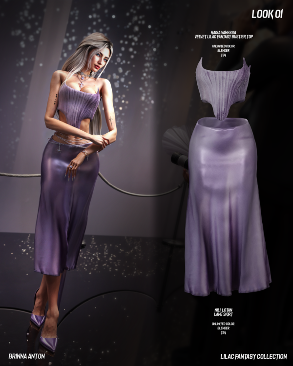 Alpha LILAC FANTASY COLLECTION by simsfinds - The Sims 4 Custom Content