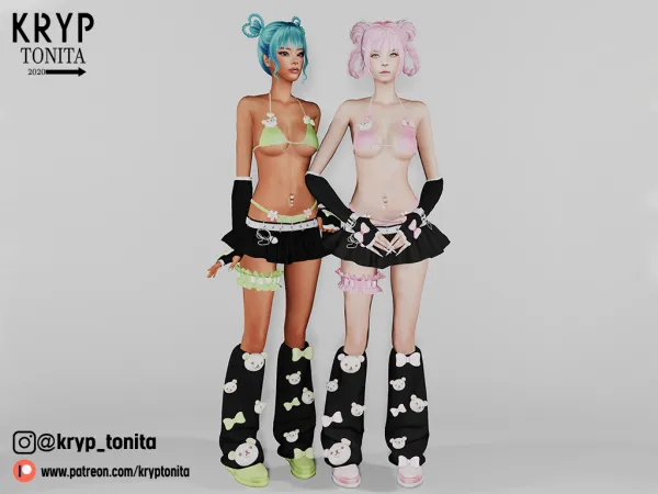 Maxis Match My sweet style by kryptonita - The Sims 4 Custom Content