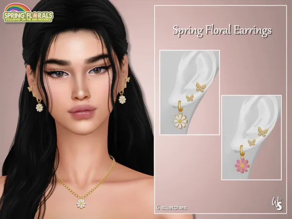 Spring Floral Jewelry Set 🌼