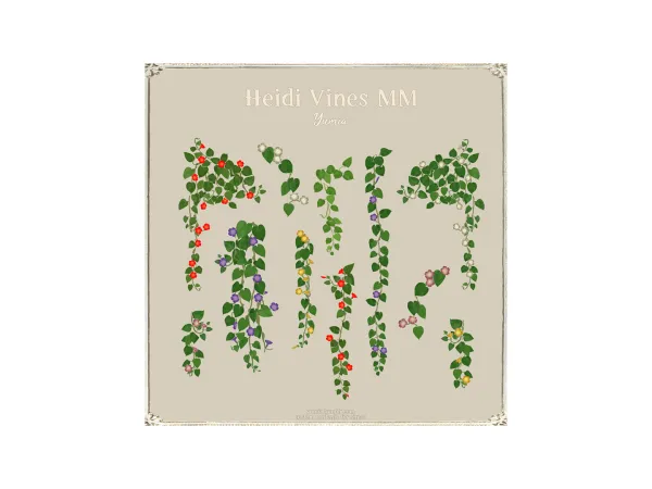 Mix Heidi Vines - The Sims 4 Custom Content