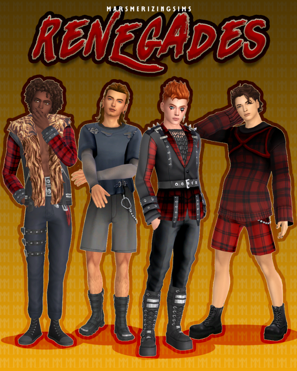 Maxis Match Renegades (Public March 30th) by simsfinds - The Sims 4 Custom Content