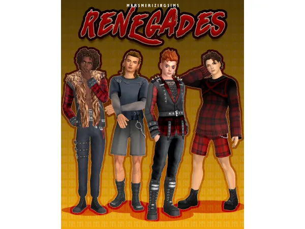 Maxis Match Renegades (Public March 30th) by marsmerizingsims - The Sims 4 Custom Content