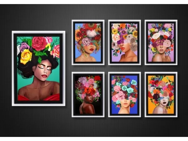 Alpha Posters by fusionstylesims4 - The Sims 4 Custom Content