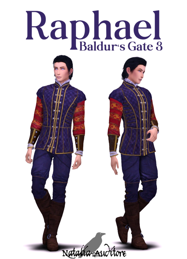 Mix Raphael set by simsfinds - The Sims 4 Custom Content