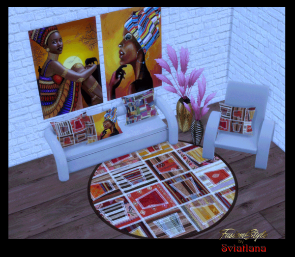Alpha Set decor by fusionstylesims4 - The Sims 4 Custom Content