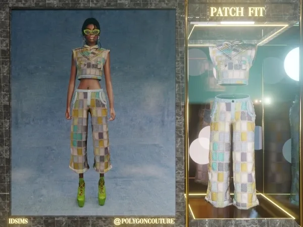 Mix Patch Fit by polygoncouture - The Sims 4 Custom Content