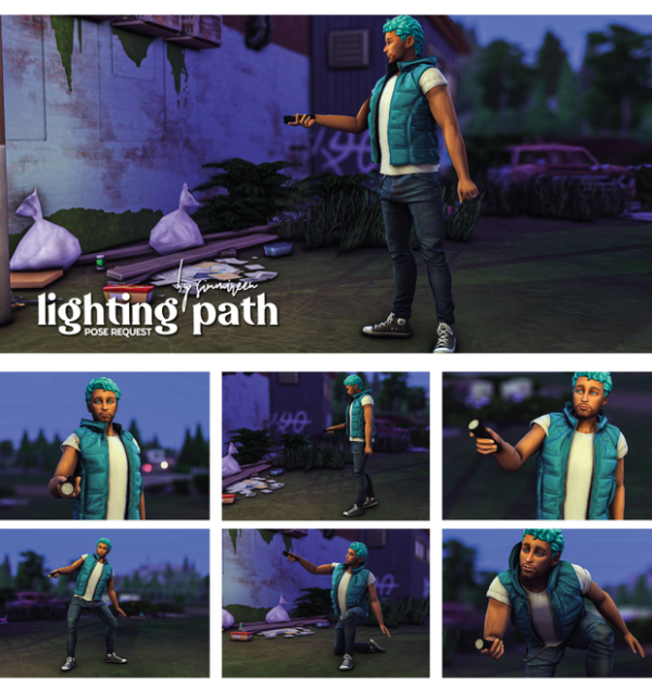 Mix Lighting path by simsfinds - The Sims 4 Custom Content