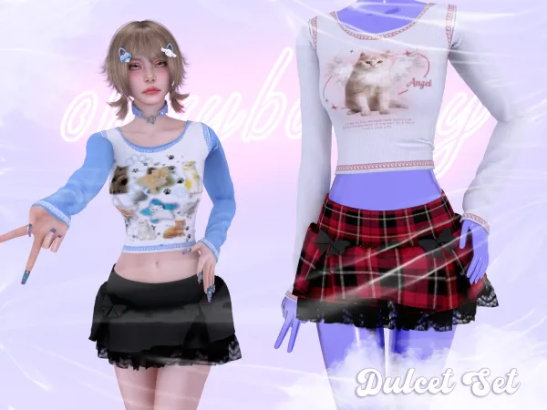 Alpha DULCET SET by ohmybunnny2 - The Sims 4 Custom Content