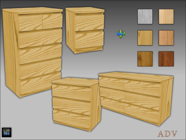 Mix Chests by artedellavita_mabra - The Sims 4 Custom Content