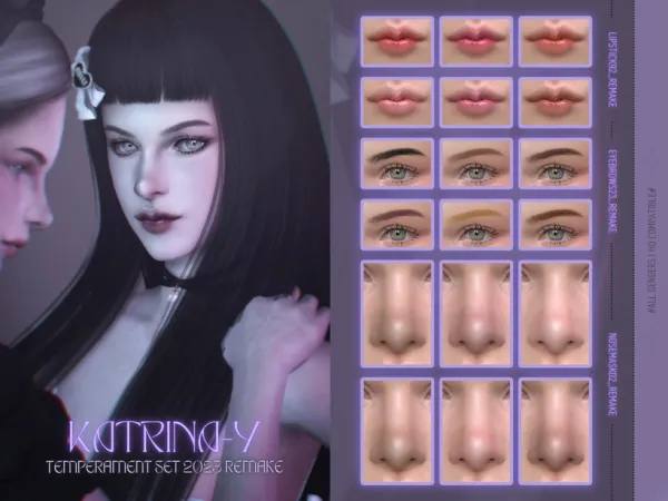Mix Temperament Set by katrina_y - The Sims 4 Custom Content