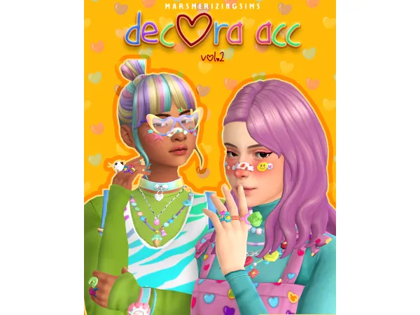 Maxis Match DECORA Accessories vol2 by marsmerizingsims updated - The Sims 4 Custom Content