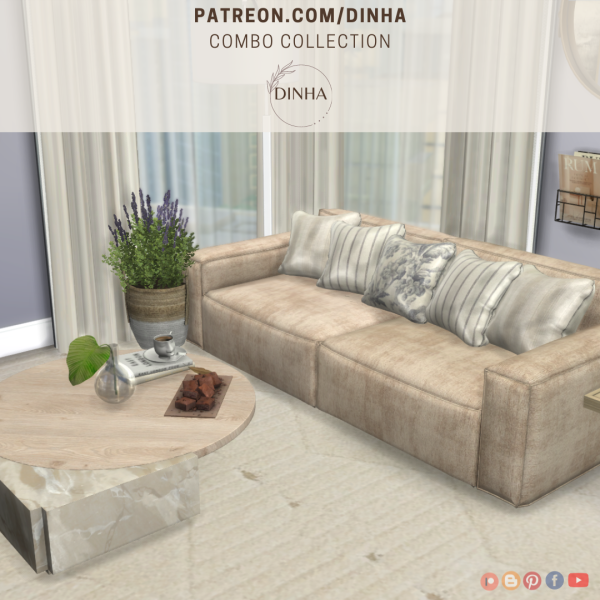 Mix Combo Collection Rugs by dinhagamer - The Sims 4 Custom Content