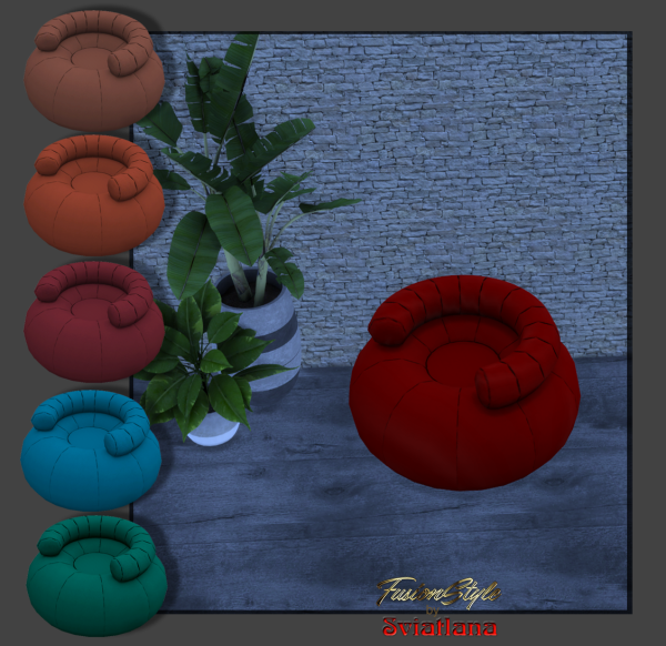 Alpha DON OUT Chair by fusionstylesims4 - The Sims 4 Custom Content