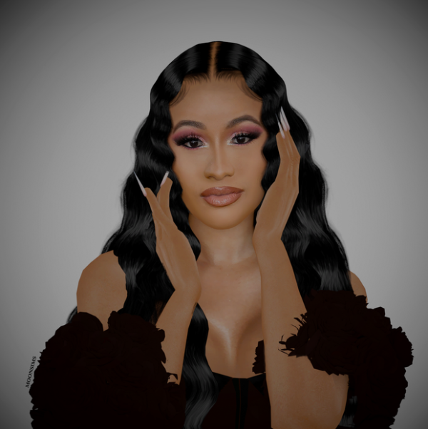 Alpha CARDI B (FREE DOWNLOAD) by simsfinds - The Sims 4 Custom Content