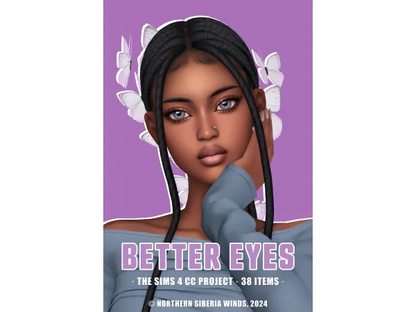 Maxis Match BETTER EYES PROJECT by northernsiberiawinds - The Sims 4 Custom Content