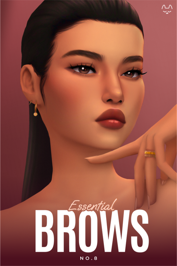 Maxis Match Eyebrow set NO8(Download) by simsfinds - The Sims 4 Custom Content
