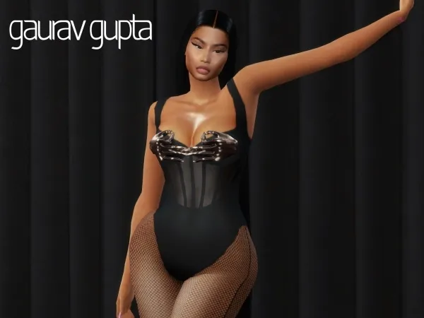 Mix PINK FRIDAY 2 WORLD TOUR NICKI MINAJ by quen2n - The Sims 4 Custom Content