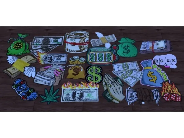 Alpha Rugs money by fusionstylesims4 - The Sims 4 Custom Content