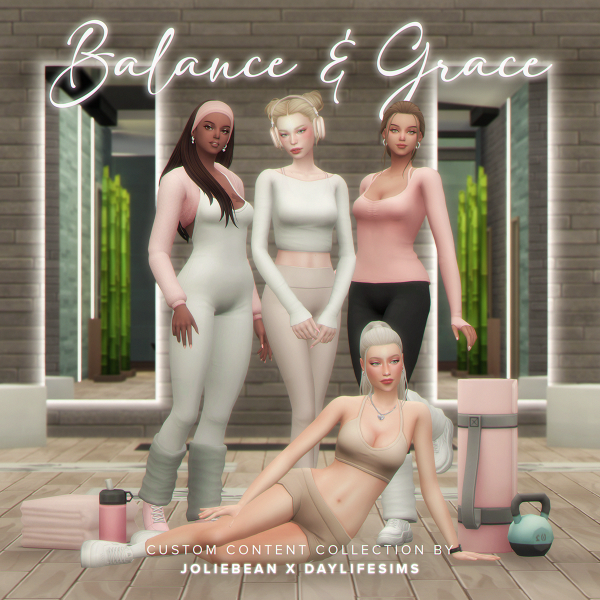 Maxis Match Balance Grace by simsfinds - The Sims 4 Custom Content