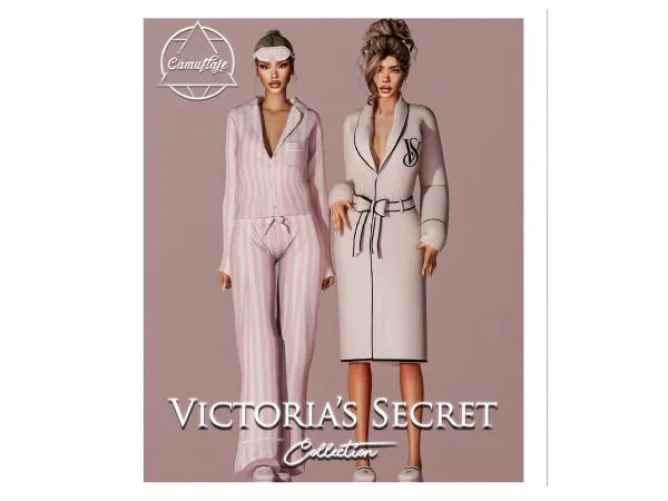 Victoria's Secret Sleepwear Collection (Pajama Set & Robe) by camuflaje
