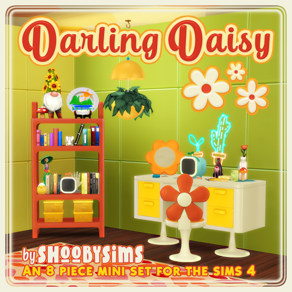 Maxis Match Darling Daisy by simsfinds - The Sims 4 Custom Content