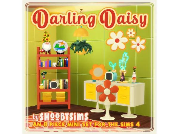 Maxis Match Darling Daisy by shoobysims - The Sims 4 Custom Content
