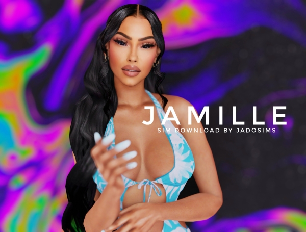 Alpha Jamille (Sim Download) by shopwithflynnn - The Sims 4 Custom Content