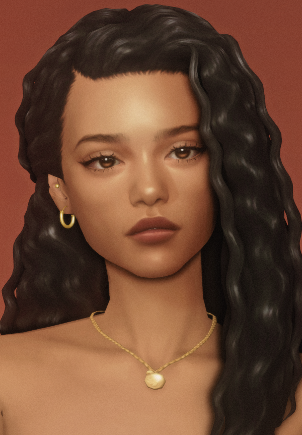 Maxis Match brandy hair by simsfinds - The Sims 4 Custom Content