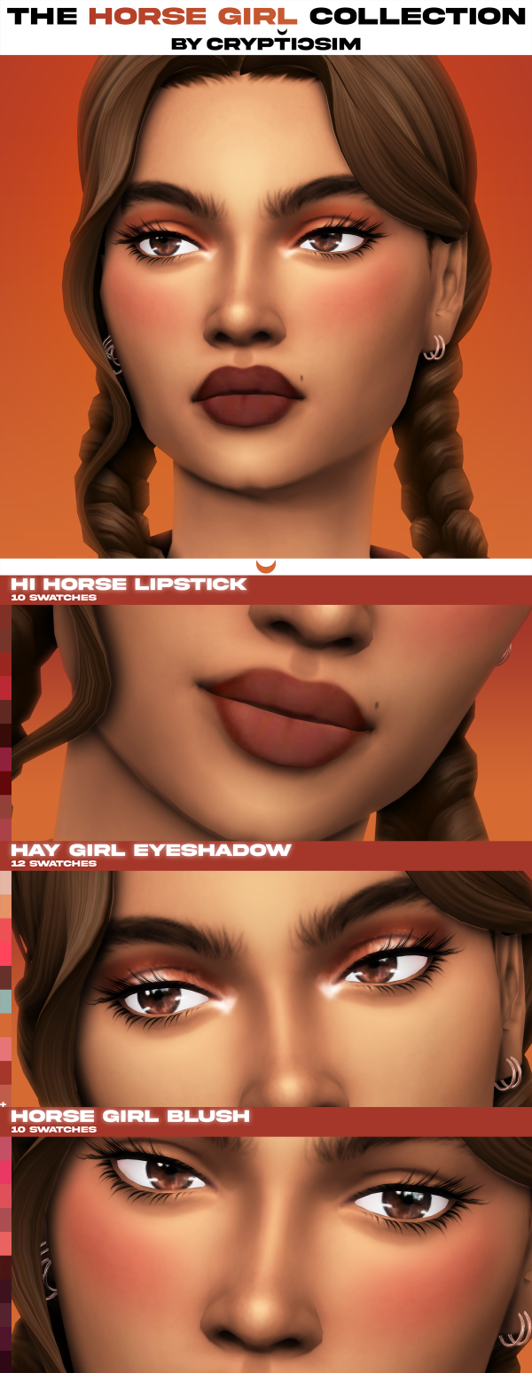 Maxis Match the horse girl collection by simsfinds - The Sims 4 Custom Content