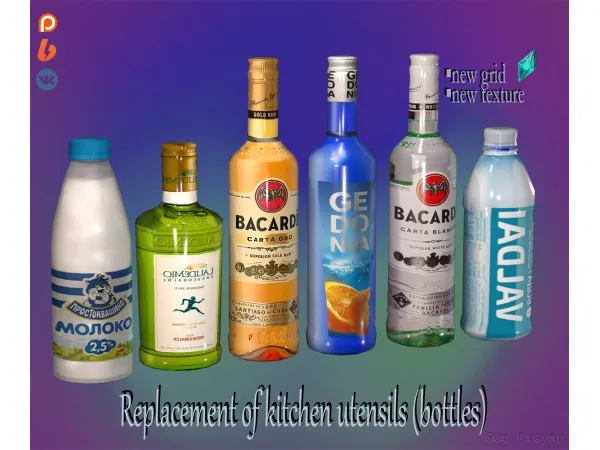 🍶Replacement of kitchen utensils (bottles)🍾 by Ser_Kisyan