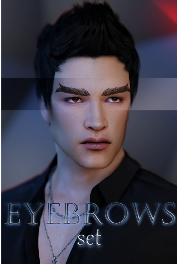 Mix EyeBrows Set by simsfinds - The Sims 4 Custom Content