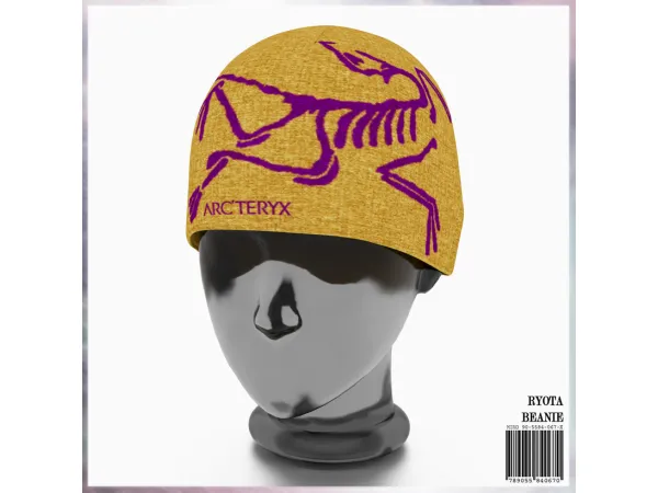 Alpha RYOTA Beanie by mirosims2020 - The Sims 4 Custom Content