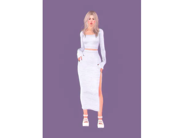 [chamis] sexy slim outfit - The Sims 3 custom content