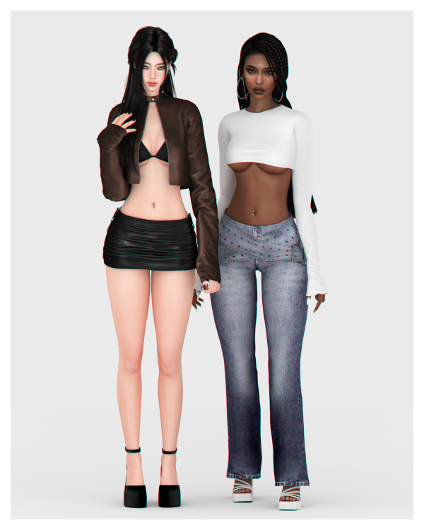 Alpha Chaos Collection Part 12 by simsfinds - The Sims 4 Custom Content