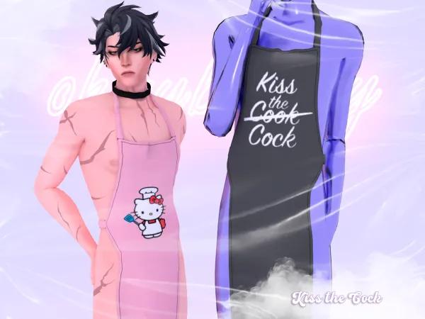 Alpha KISS THE COCK - The Sims 4 Custom Content