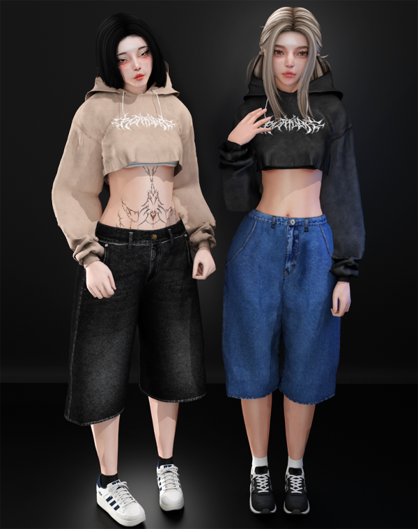 Alpha ɢᴏᴛʜɪᴄʜᴏᴏᴅɪᴇᴄʀᴏᴘ by whimp - The Sims 4 Custom Content