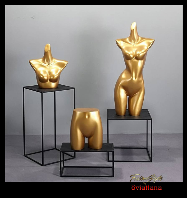 Alpha Female Torsos Body Gold by fusionstylesims4 - The Sims 4 Custom Content