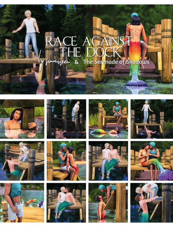 Mix Race against the dock by simsfinds - The Sims 4 Custom Content