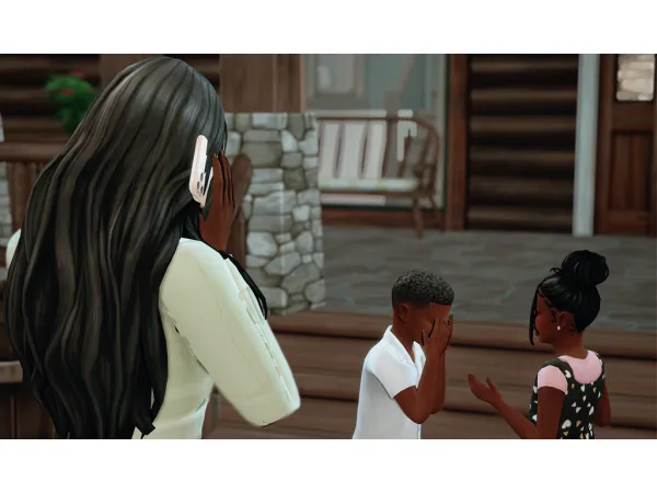 Maxis Match Mini Mod Call CPS by simsfinds - The Sims 4 Custom Content